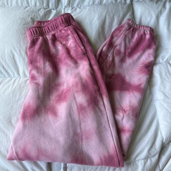 PacSun Pants - PacSun pink tie dye sweatpants XS